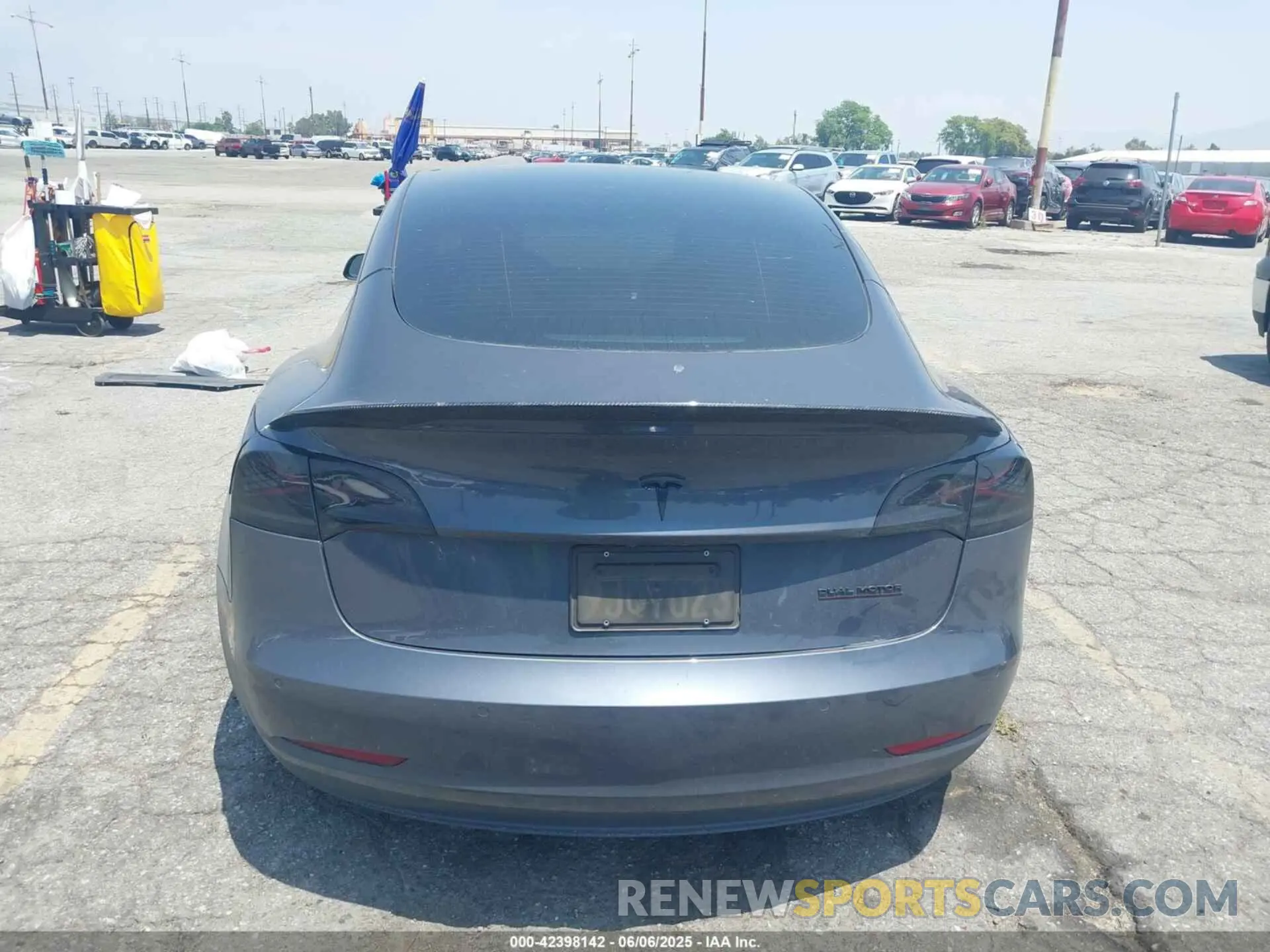 15 Photograph of a damaged car 5YJ3E1EC9NF154920 TESLA MODEL 3 2022