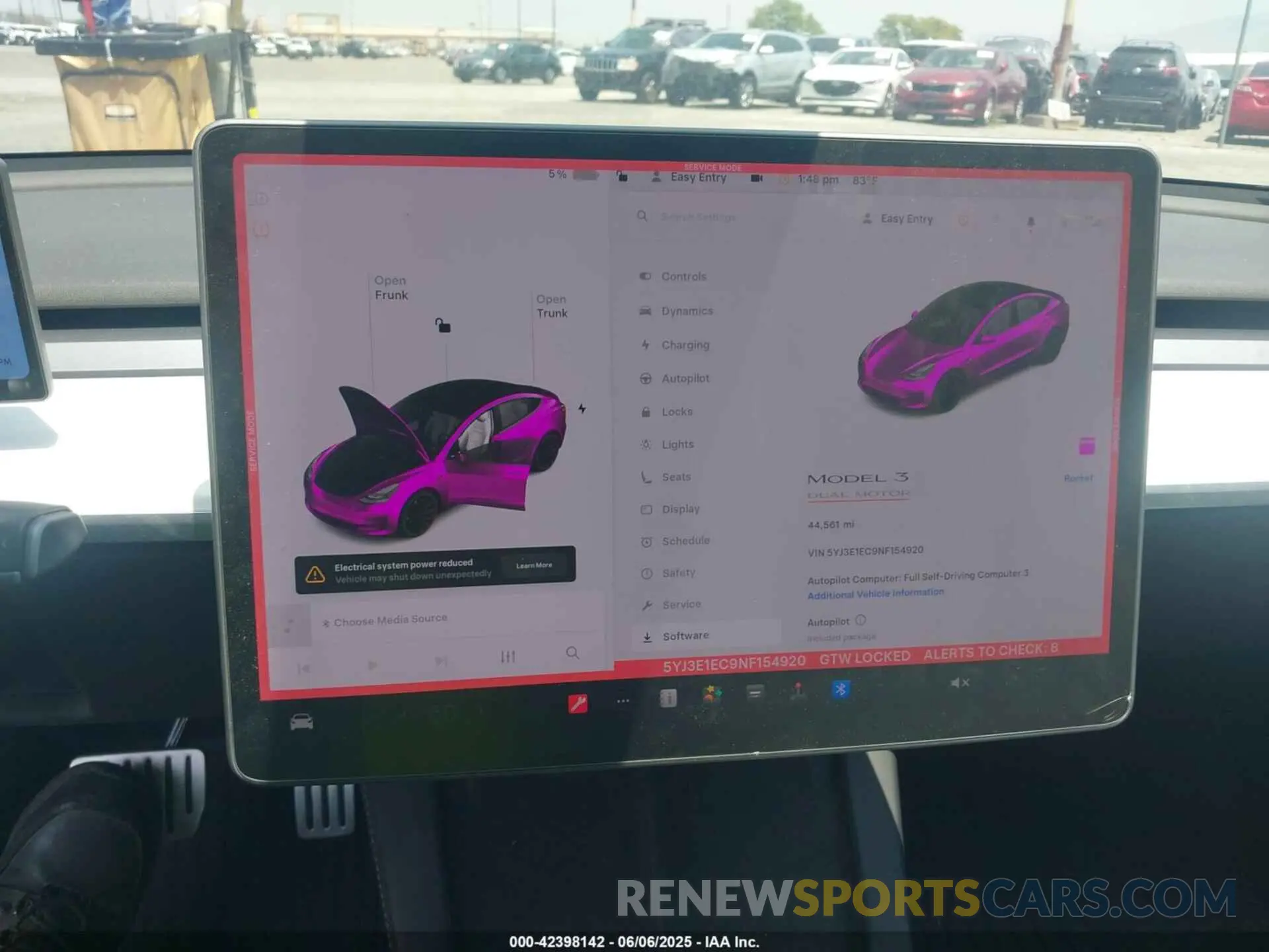 17 Photograph of a damaged car 5YJ3E1EC9NF154920 TESLA MODEL 3 2022