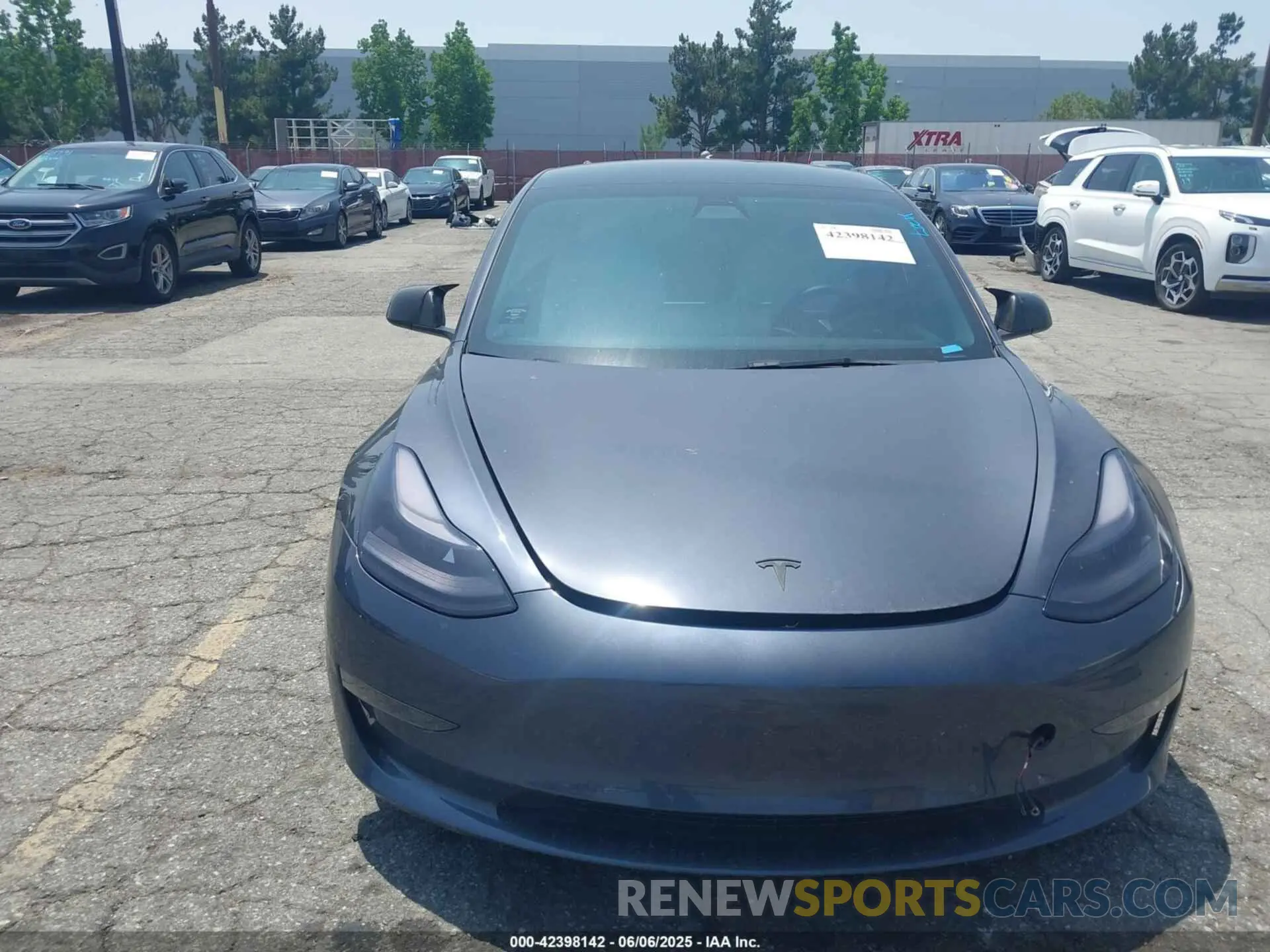 6 Photograph of a damaged car 5YJ3E1EC9NF154920 TESLA MODEL 3 2022