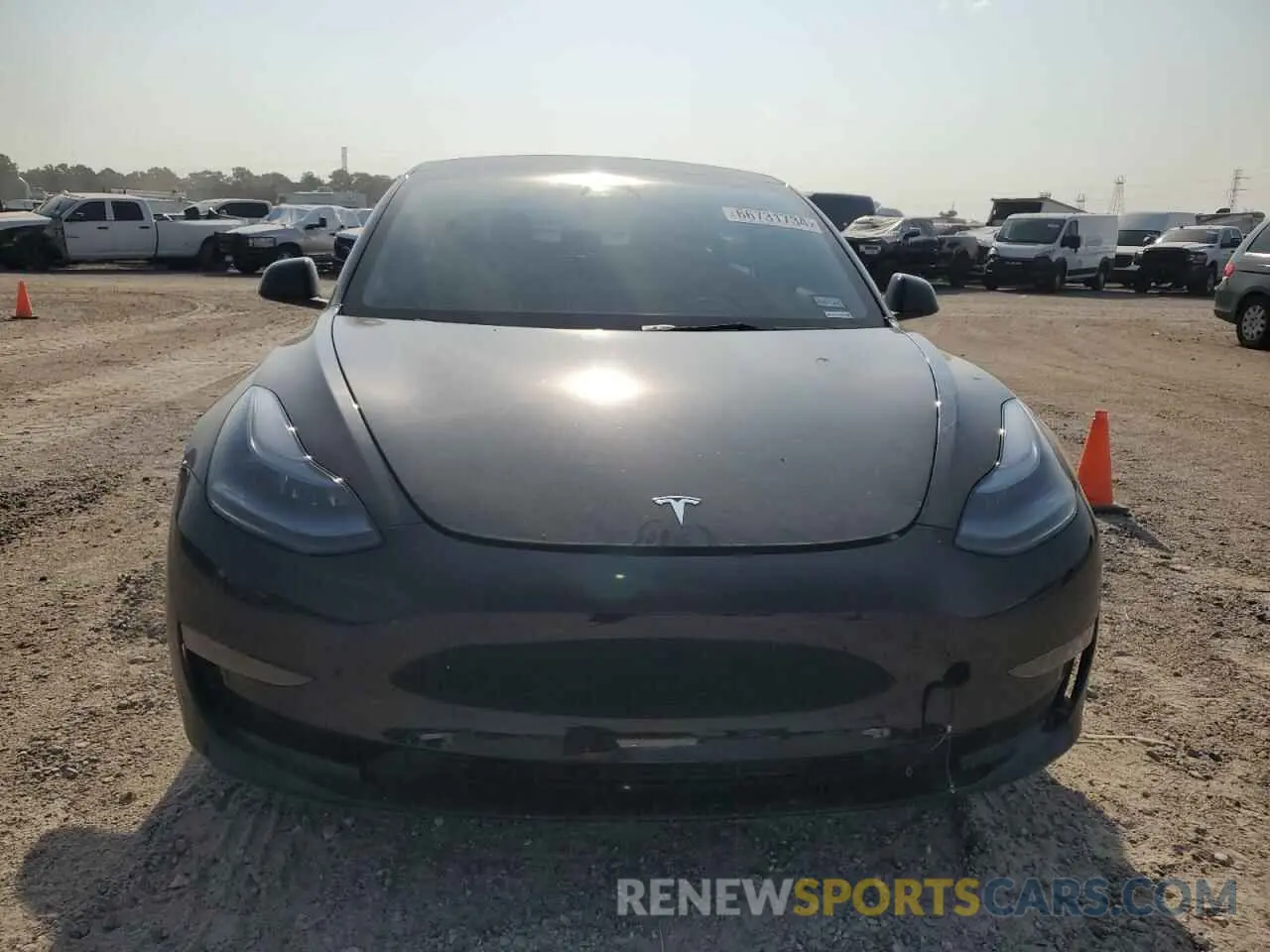 5 Photograph of a damaged car 5YJ3E1EC9NF170583 TESLA MODEL 3 2022