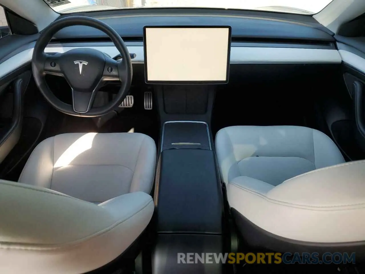 8 Photograph of a damaged car 5YJ3E1EC9NF247839 TESLA MODEL 3 2022