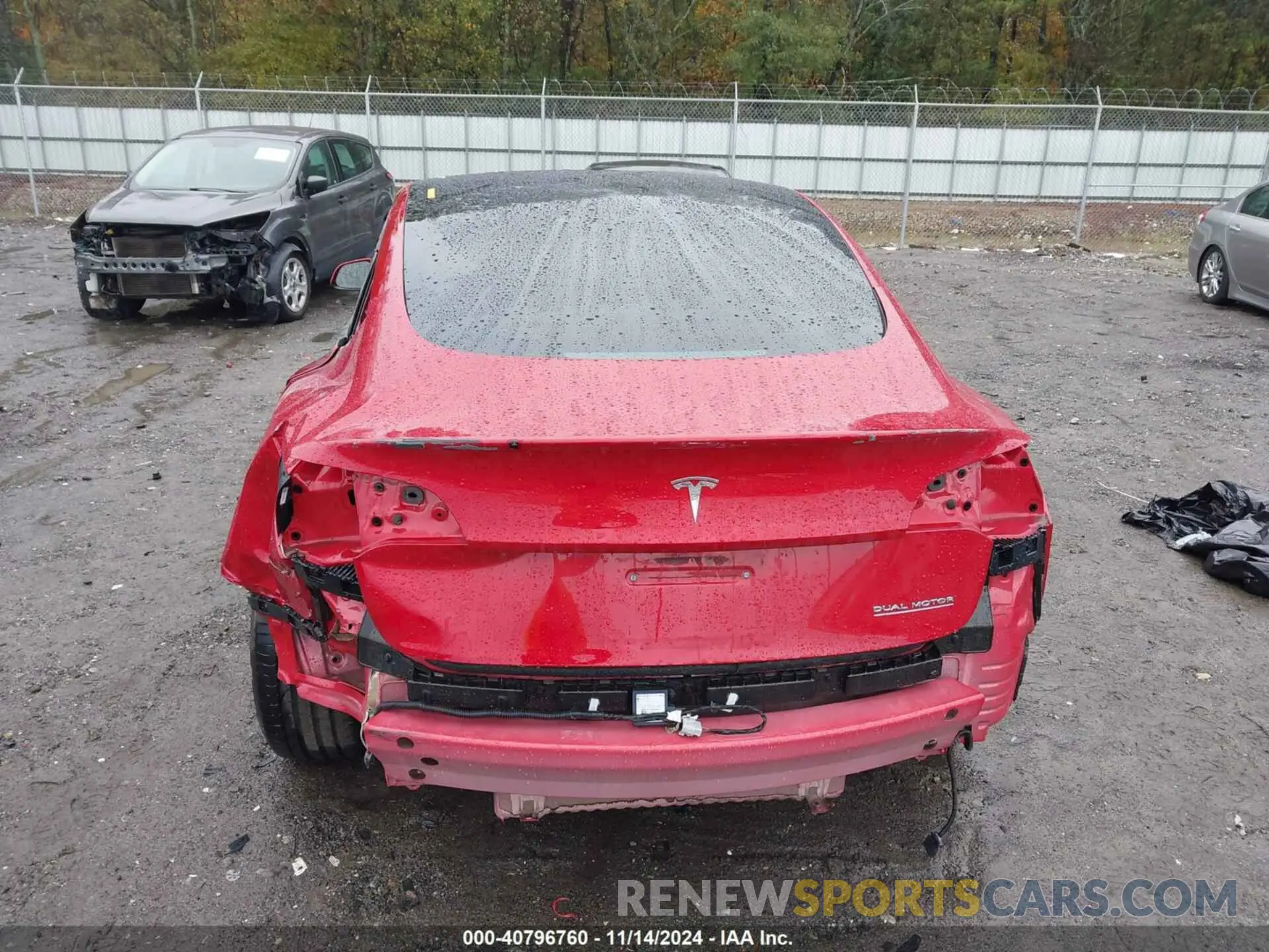 16 Photograph of a damaged car 5YJ3E1EC9NF316979 TESLA MODEL 3 2022