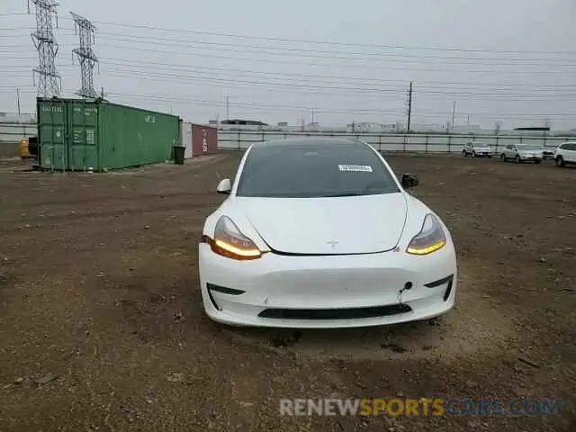 10 Photograph of a damaged car 5YJ3E1EC9NF346791 TESLA MODEL 3 2022