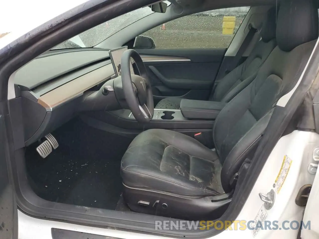 7 Photograph of a damaged car 5YJ3E1EC9NF346791 TESLA MODEL 3 2022