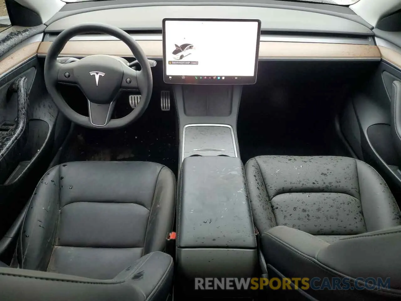 8 Photograph of a damaged car 5YJ3E1EC9NF346791 TESLA MODEL 3 2022