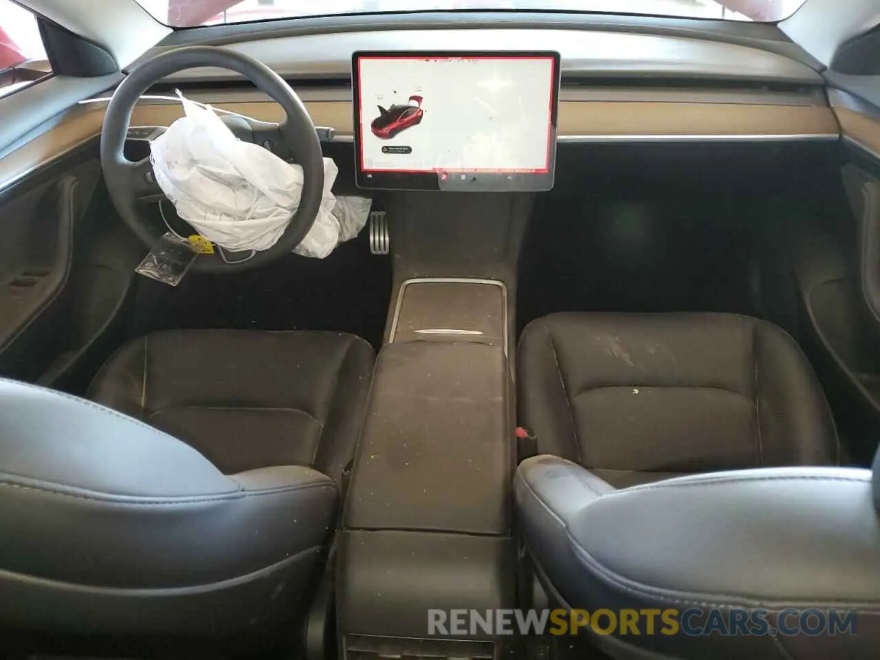 8 Photograph of a damaged car 5YJ3E1EC9NF354874 TESLA MODEL 3 2022