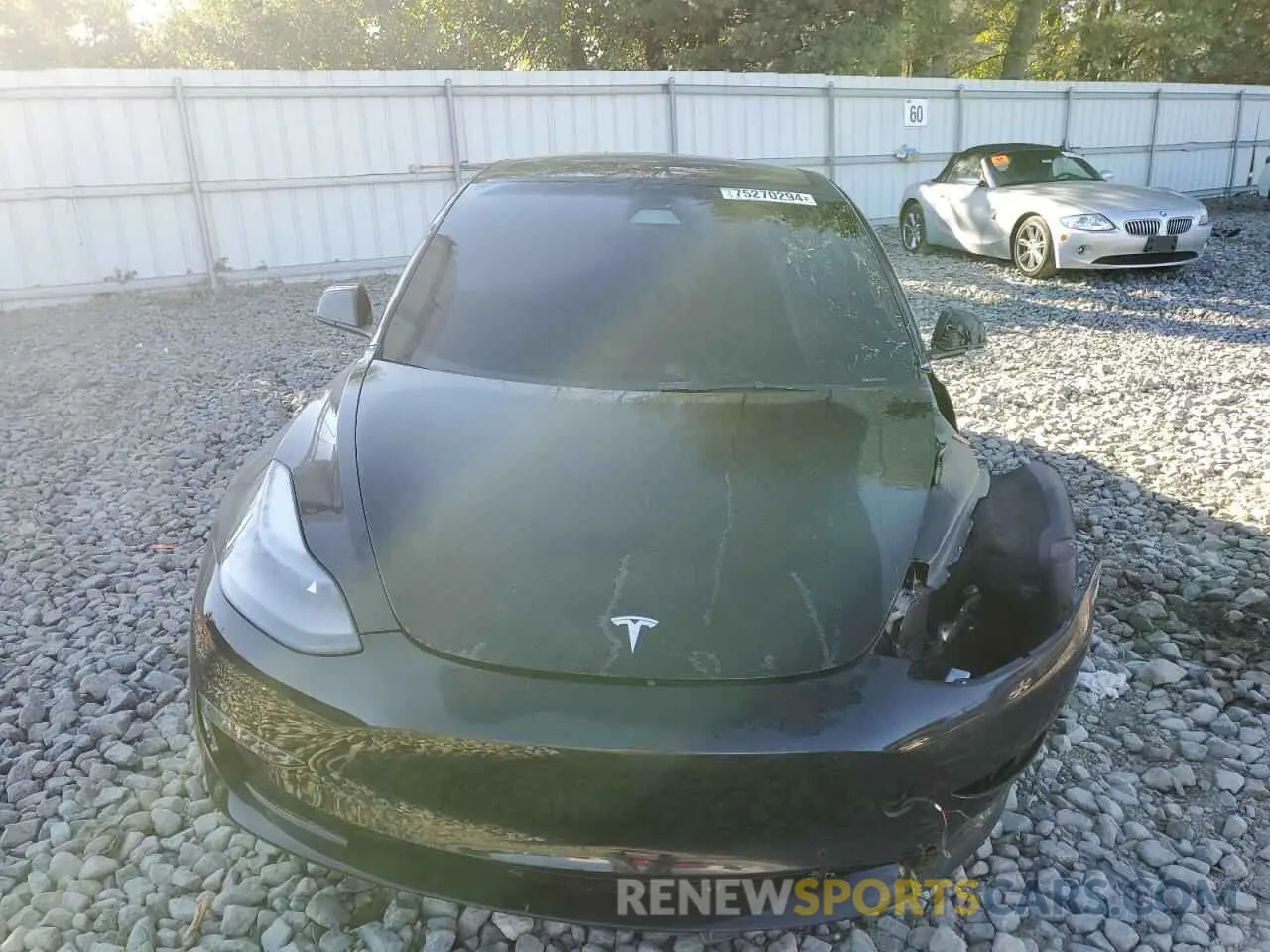 5 Photograph of a damaged car 5YJ3E1ECXNF103264 TESLA MODEL 3 2022