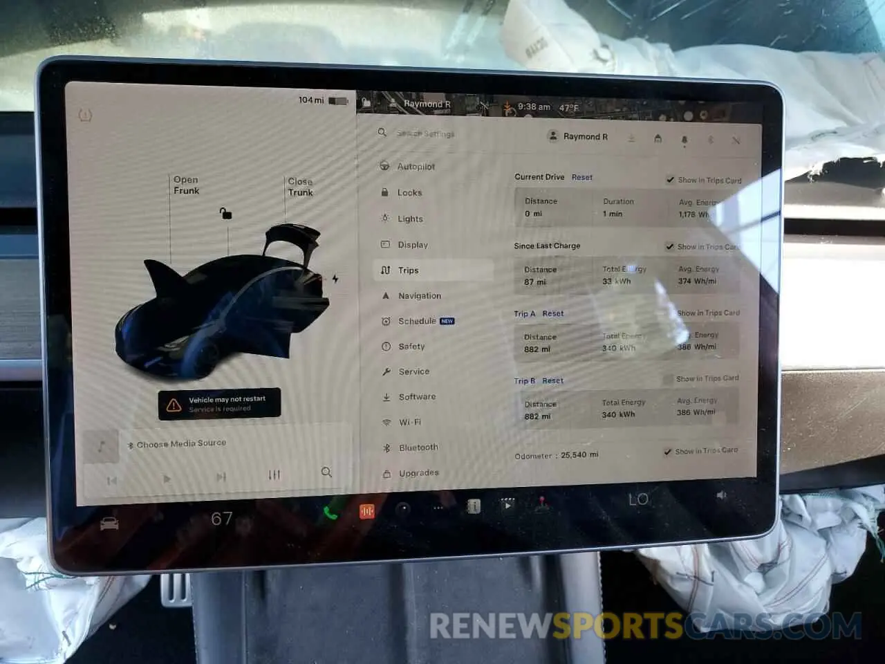 9 Photograph of a damaged car 5YJ3E1ECXNF103264 TESLA MODEL 3 2022