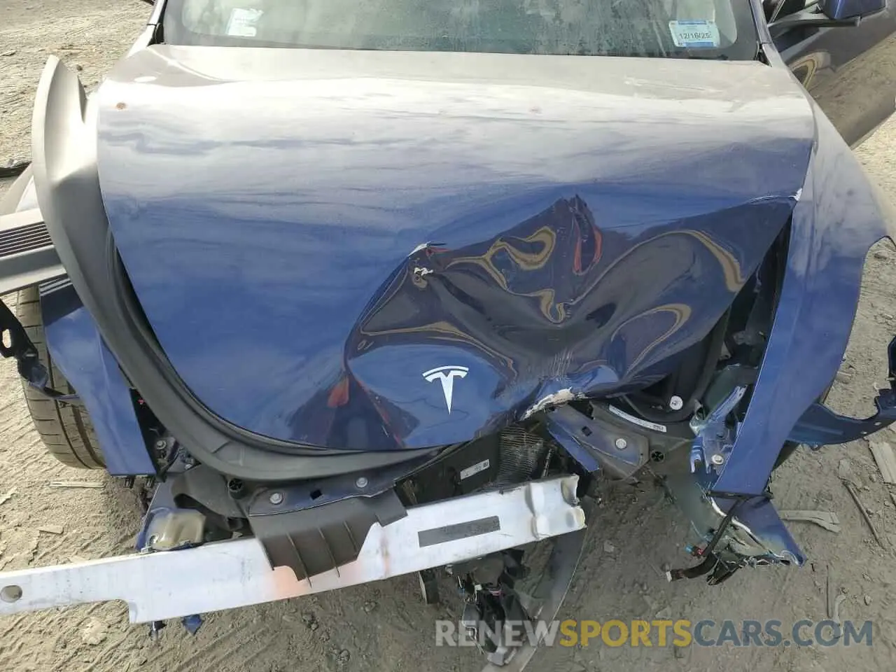 11 Photograph of a damaged car 5YJ3E1ECXNF108237 TESLA MODEL 3 2022