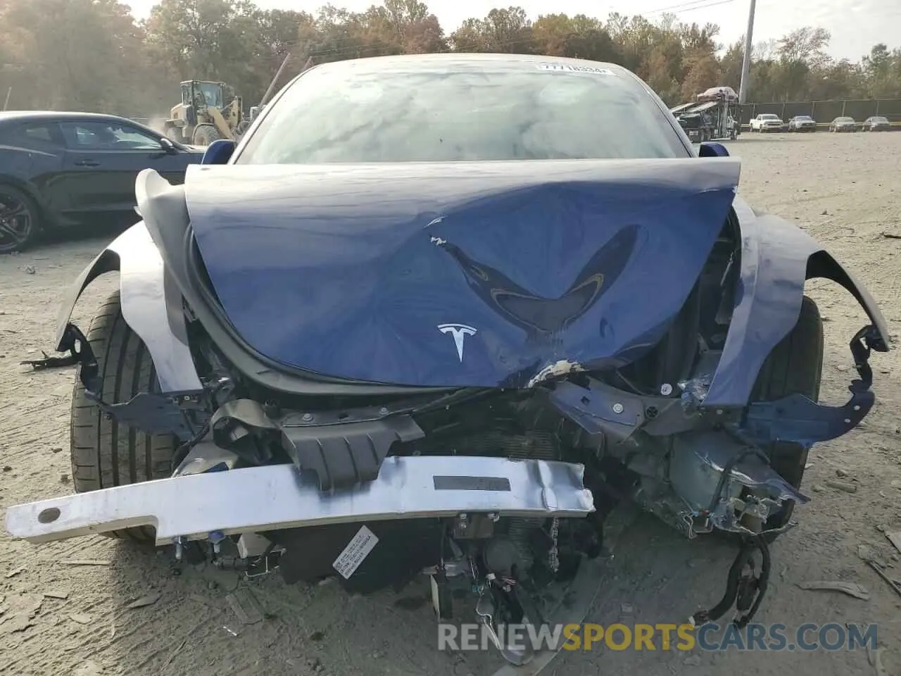 5 Photograph of a damaged car 5YJ3E1ECXNF108237 TESLA MODEL 3 2022