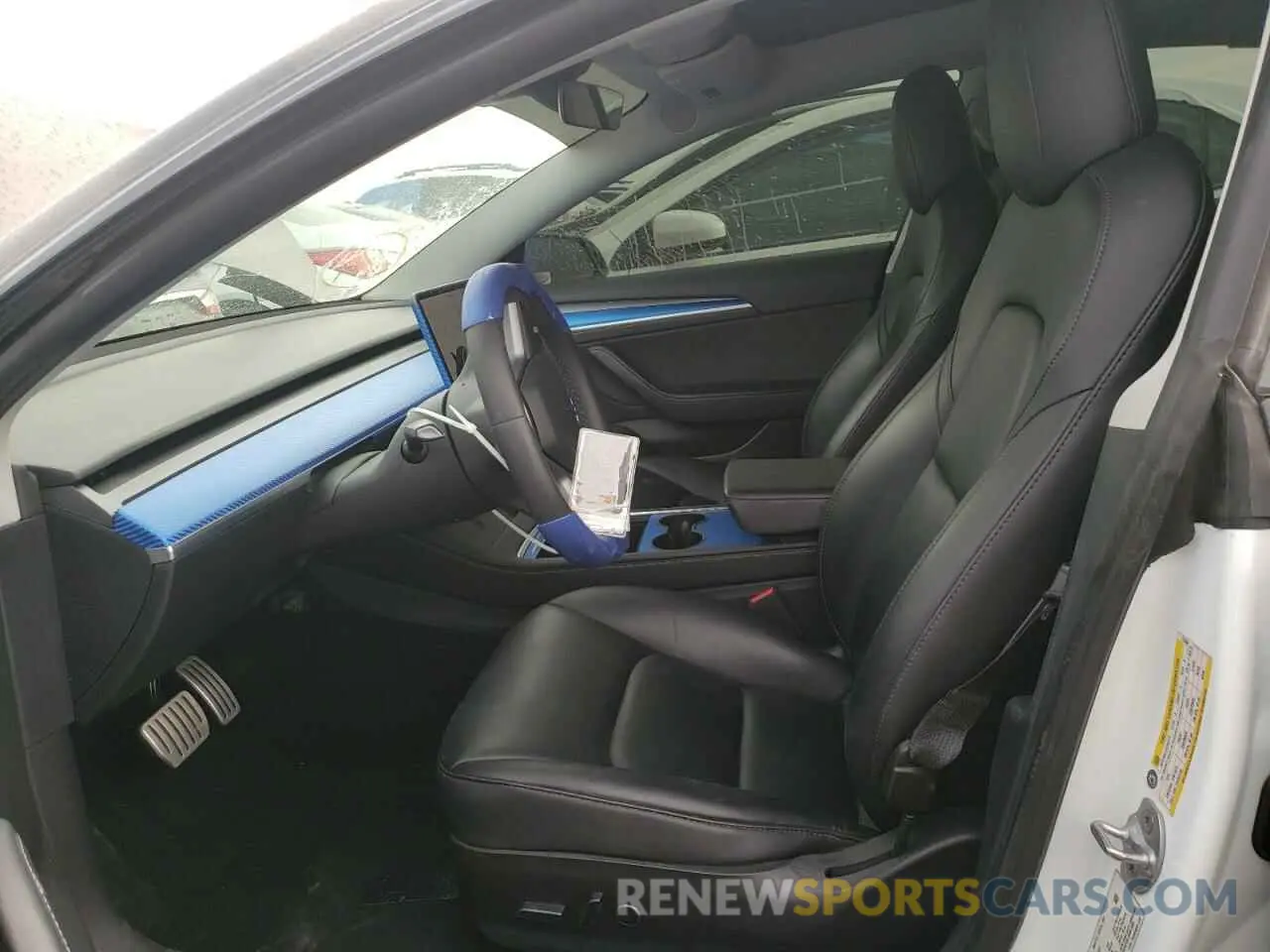 7 Photograph of a damaged car 5YJ3E1ECXNF125846 TESLA MODEL 3 2022
