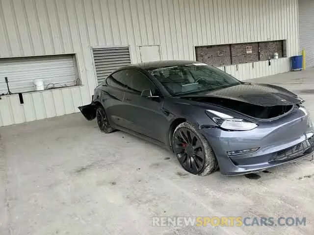 13 Photograph of a damaged car 5YJ3E1ECXNF166414 TESLA MODEL 3 2022