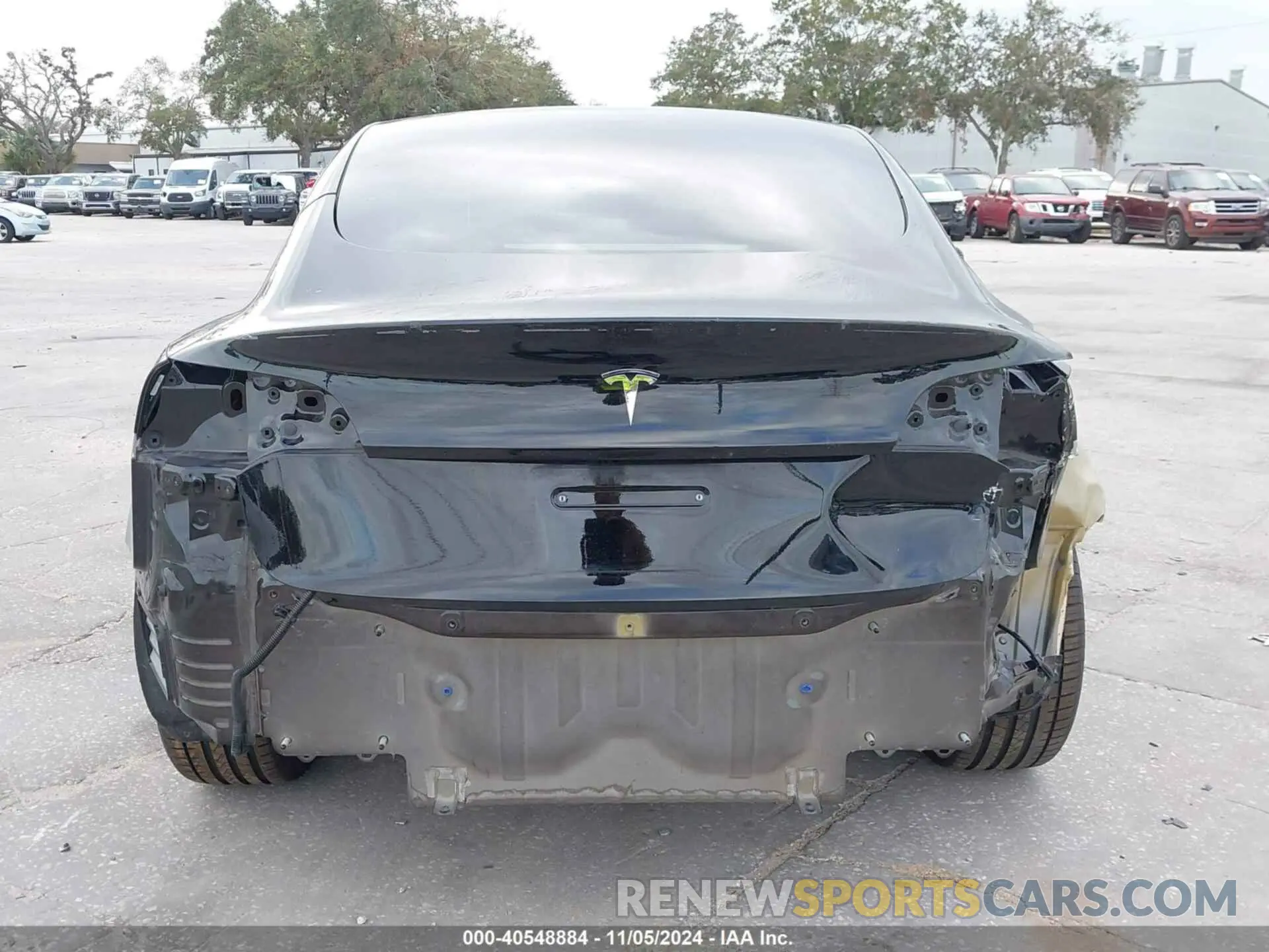 16 Photograph of a damaged car 5YJ3E1ECXNF168633 TESLA MODEL 3 2022