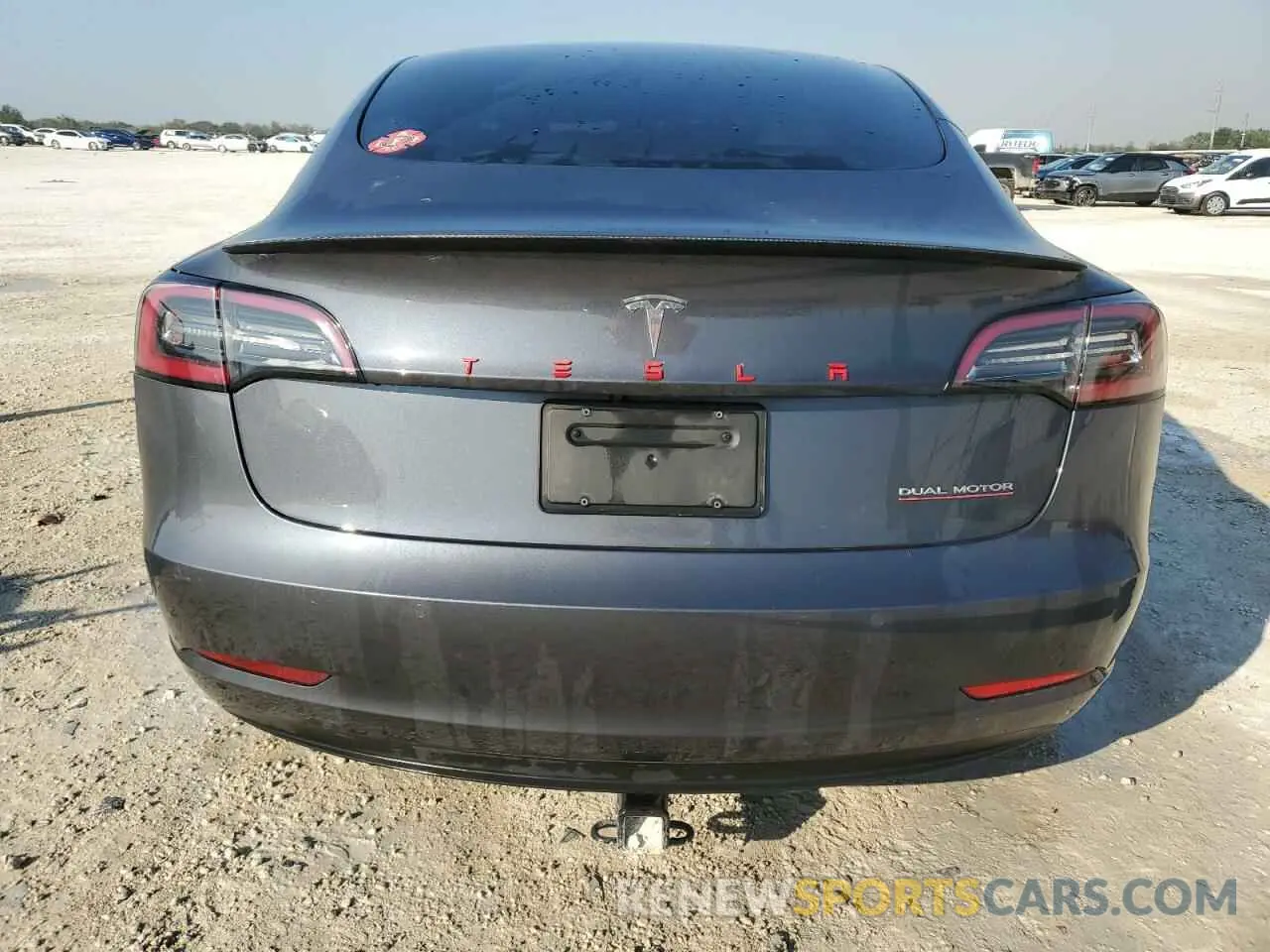 6 Photograph of a damaged car 5YJ3E1ECXNF194911 TESLA MODEL 3 2022