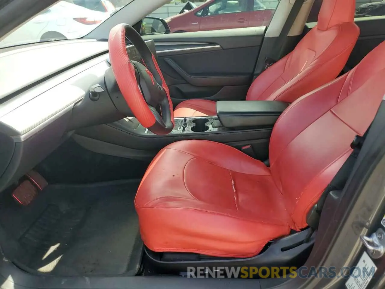 7 Photograph of a damaged car 5YJ3E1ECXNF266805 TESLA MODEL 3 2022