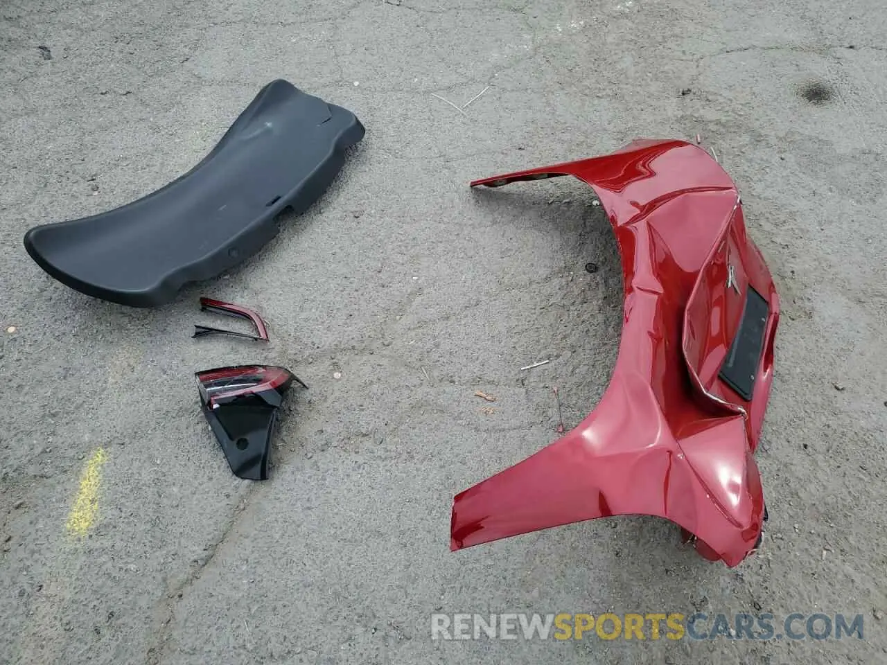 12 Photograph of a damaged car 5YJ3E1ECXNF295947 TESLA MODEL 3 2022
