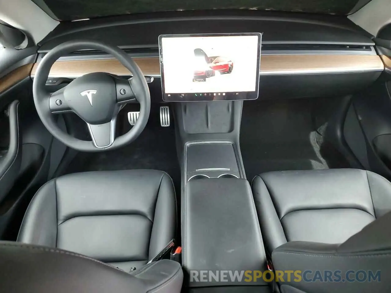 8 Photograph of a damaged car 5YJ3E1ECXNF295947 TESLA MODEL 3 2022