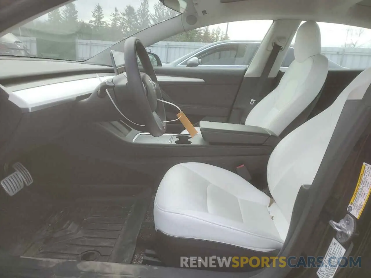 7 Photograph of a damaged car 5YJ3E1ECXNF308535 TESLA MODEL 3 2022