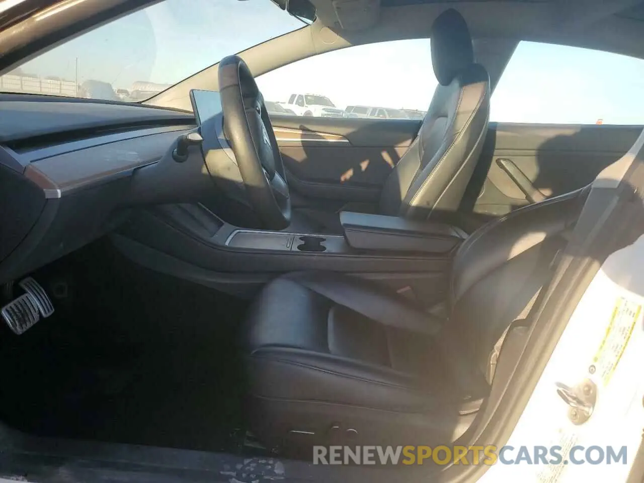 7 Photograph of a damaged car 5YJ3E1ECXNF354477 TESLA MODEL 3 2022