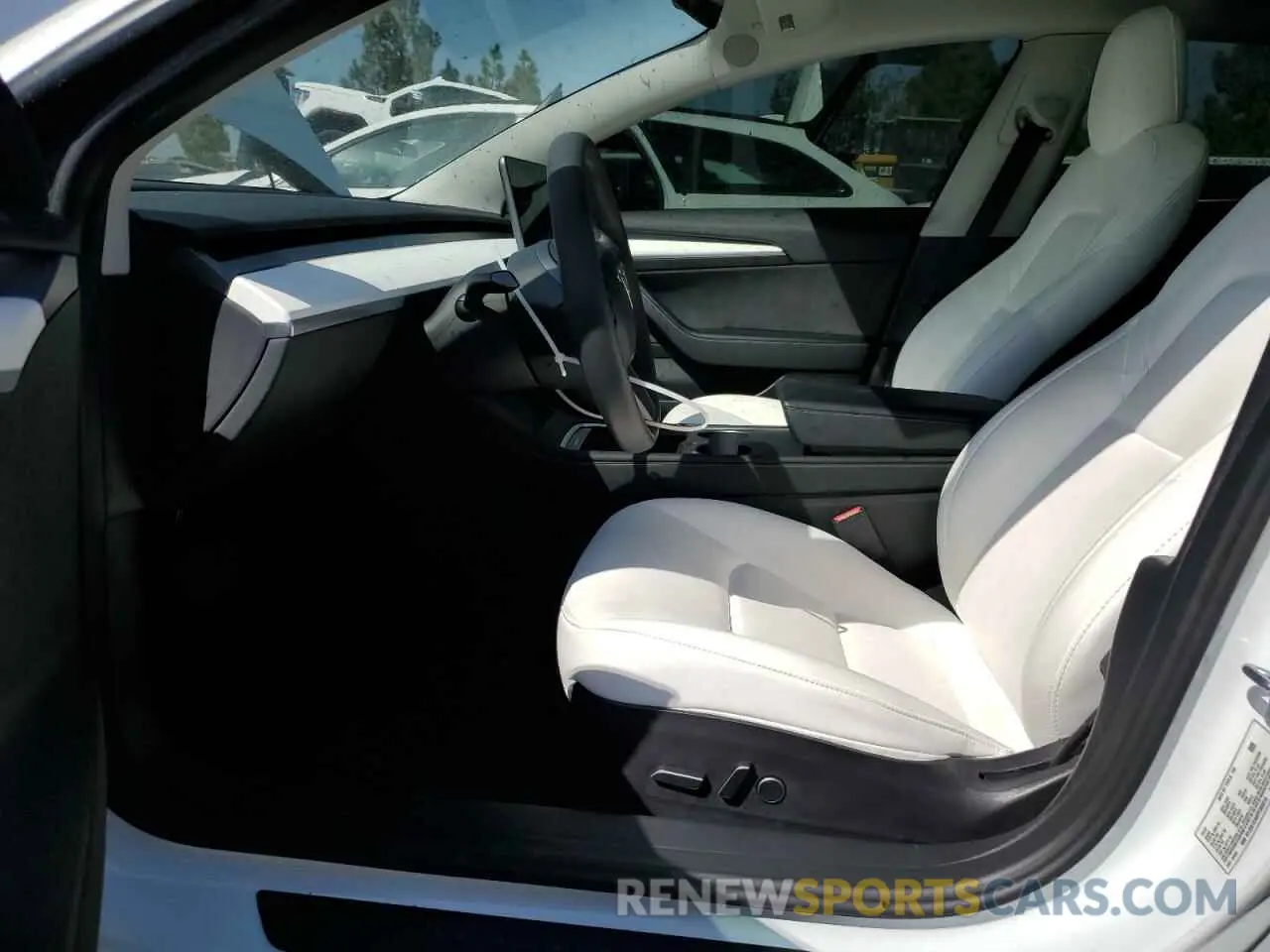 7 Photograph of a damaged car 5YJ3E1EA0PF383018 TESLA MODEL 3 2023