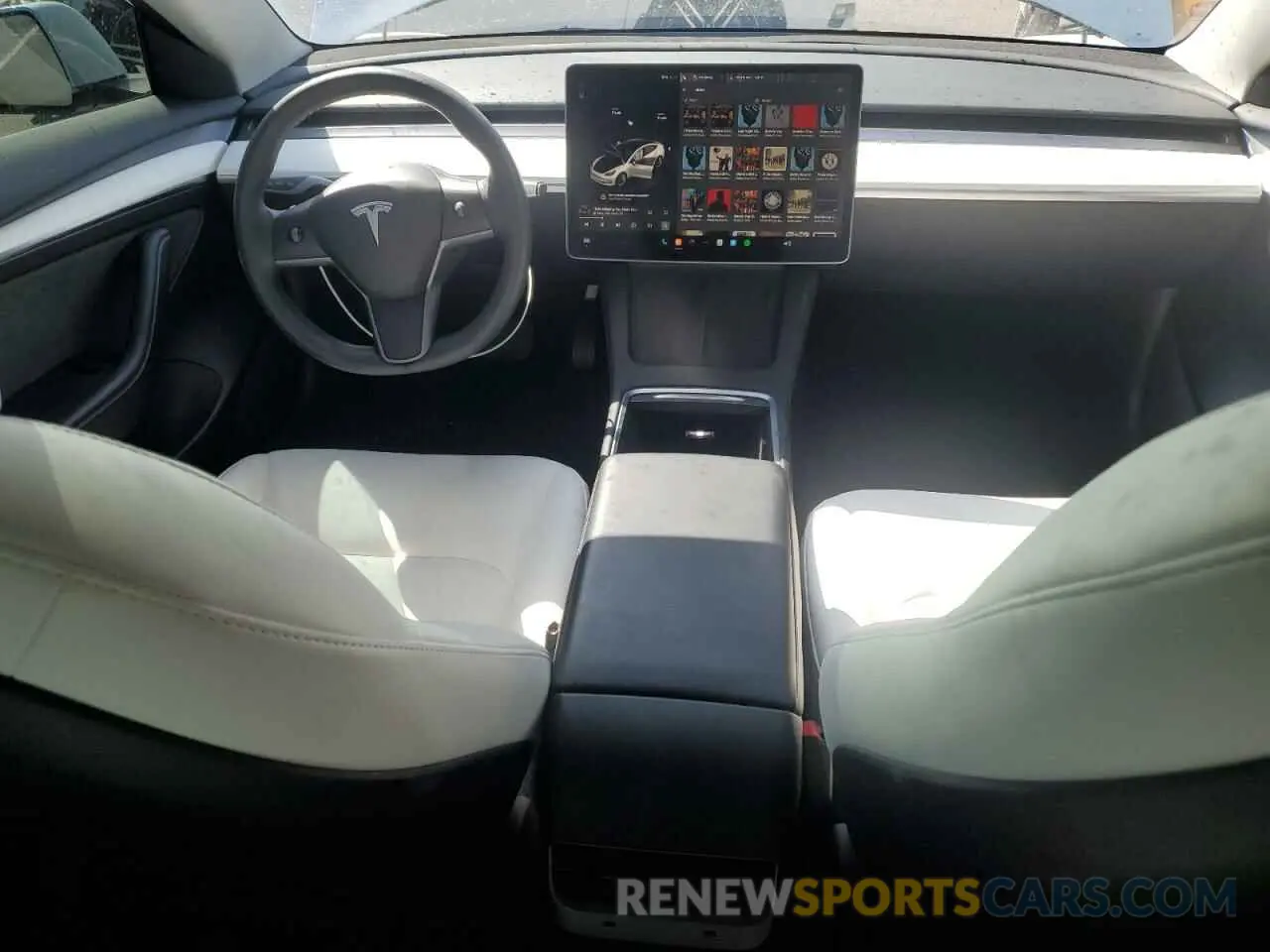8 Photograph of a damaged car 5YJ3E1EA0PF383018 TESLA MODEL 3 2023