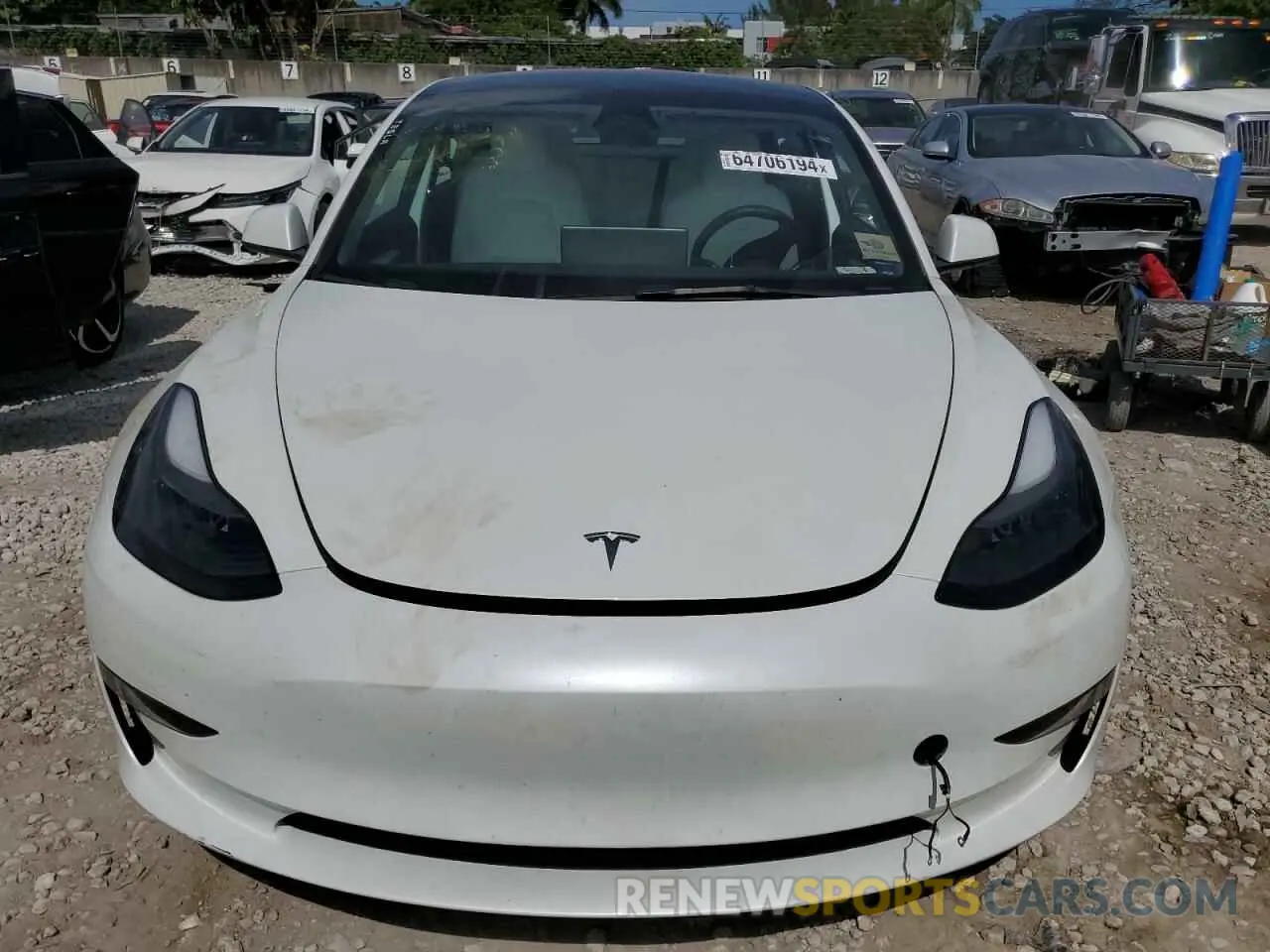 5 Photograph of a damaged car 5YJ3E1EA0PF384251 TESLA MODEL 3 2023