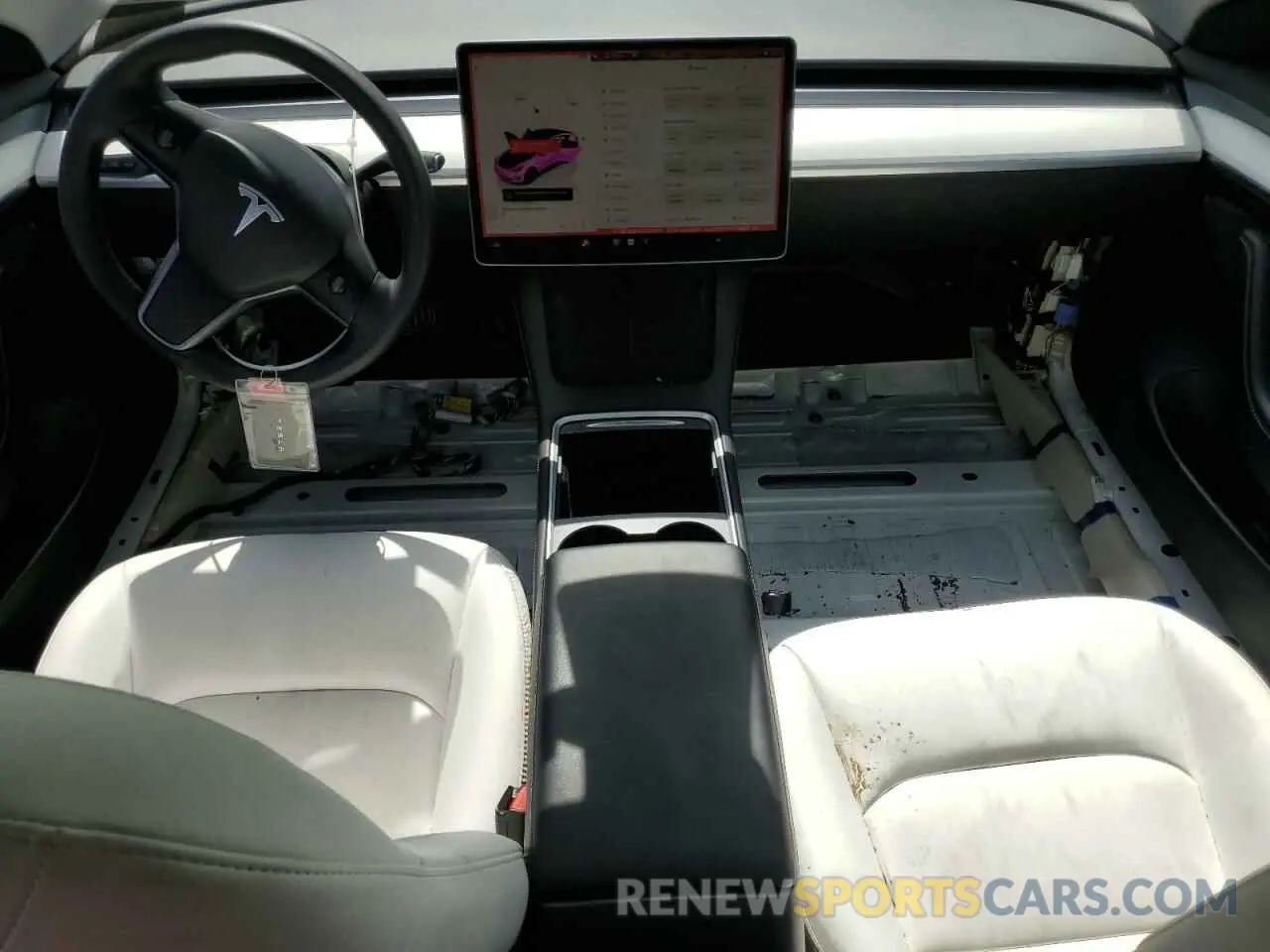 8 Photograph of a damaged car 5YJ3E1EA0PF384251 TESLA MODEL 3 2023