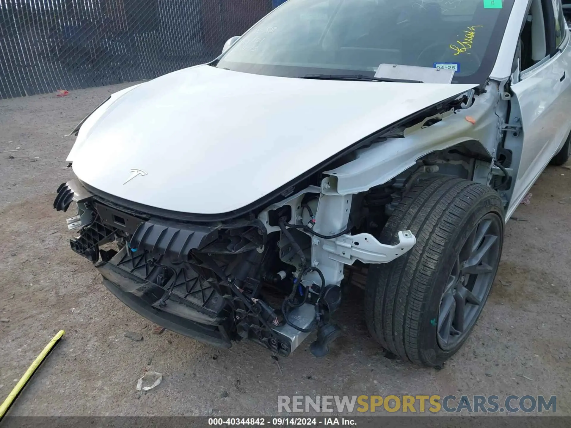 6 Photograph of a damaged car 5YJ3E1EA0PF384993 TESLA MODEL 3 2023