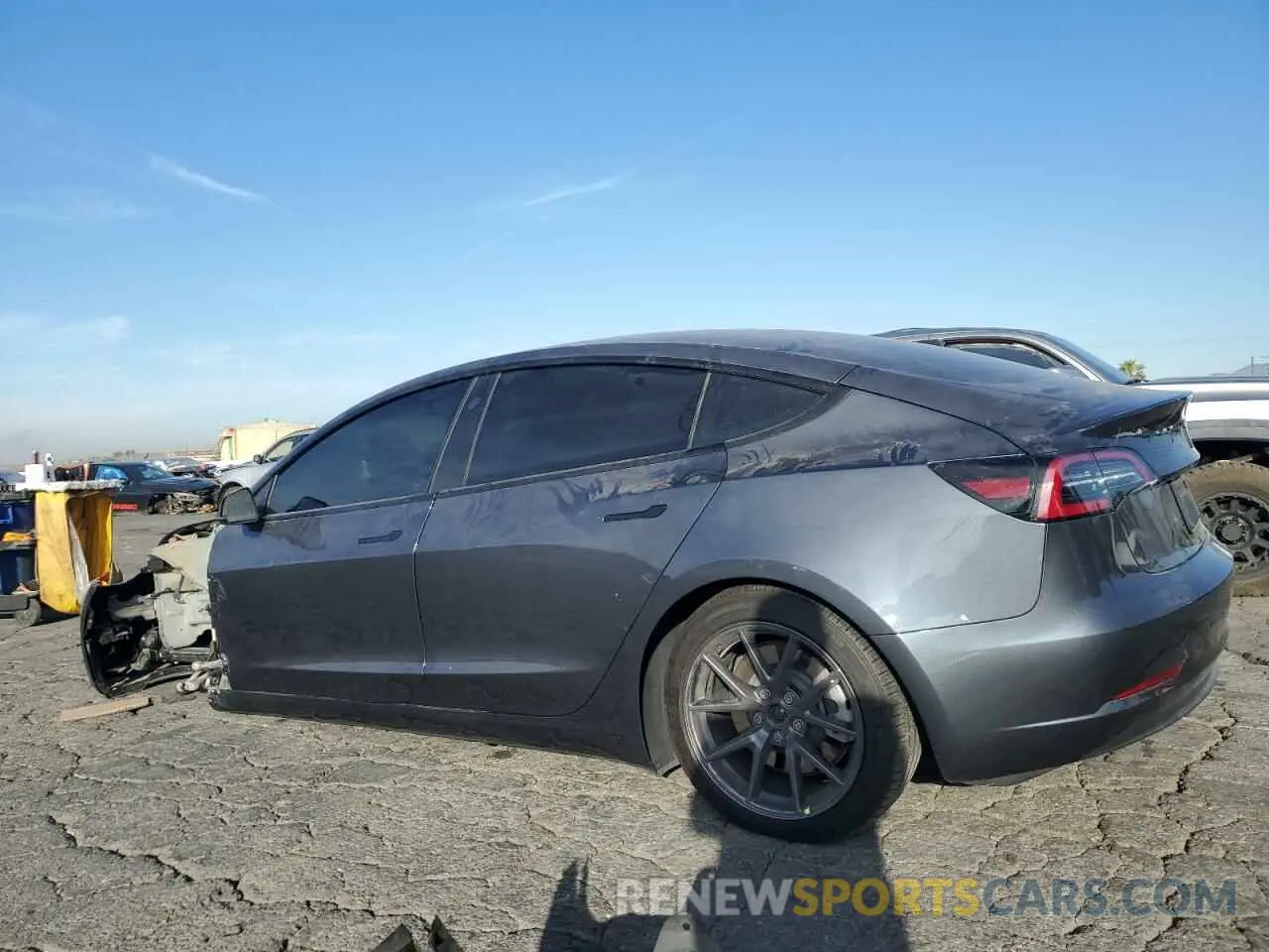 2 Photograph of a damaged car 5YJ3E1EA0PF385089 TESLA MODEL 3 2023