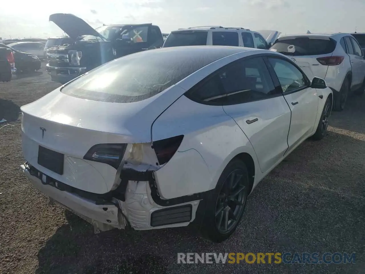 3 Photograph of a damaged car 5YJ3E1EA0PF394780 TESLA MODEL 3 2023