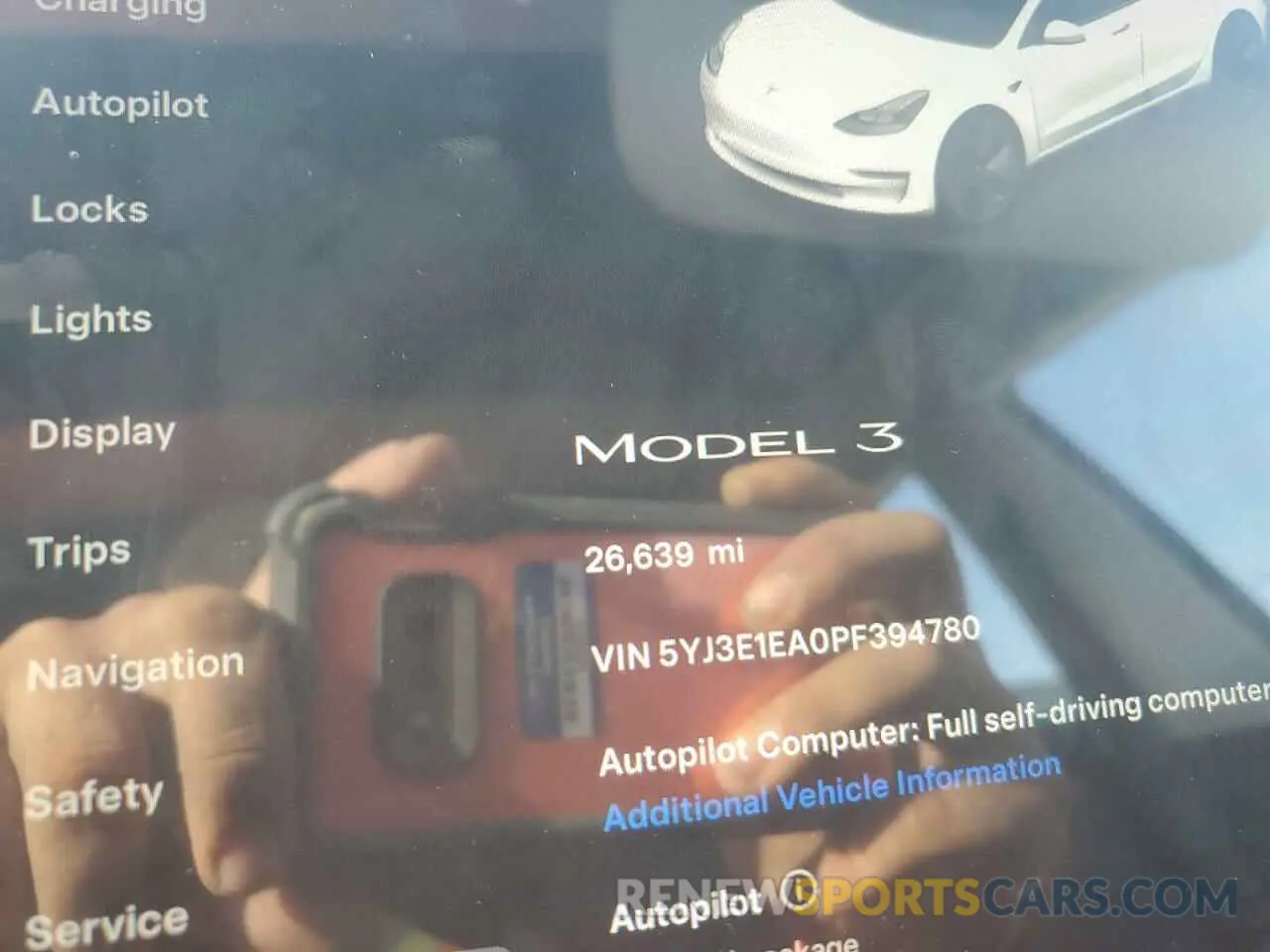 9 Photograph of a damaged car 5YJ3E1EA0PF394780 TESLA MODEL 3 2023