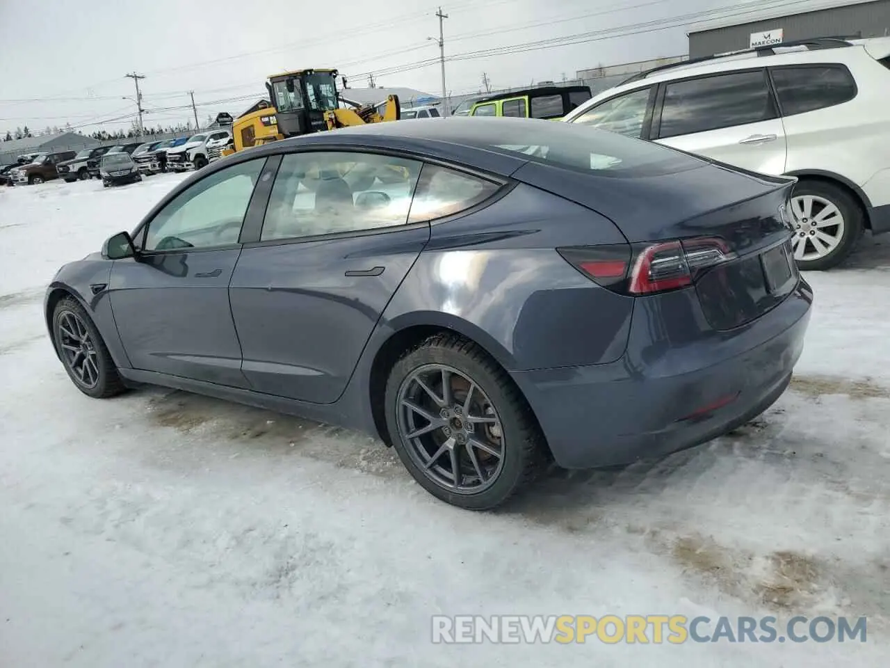 2 Photograph of a damaged car 5YJ3E1EA0PF405034 TESLA MODEL 3 2023