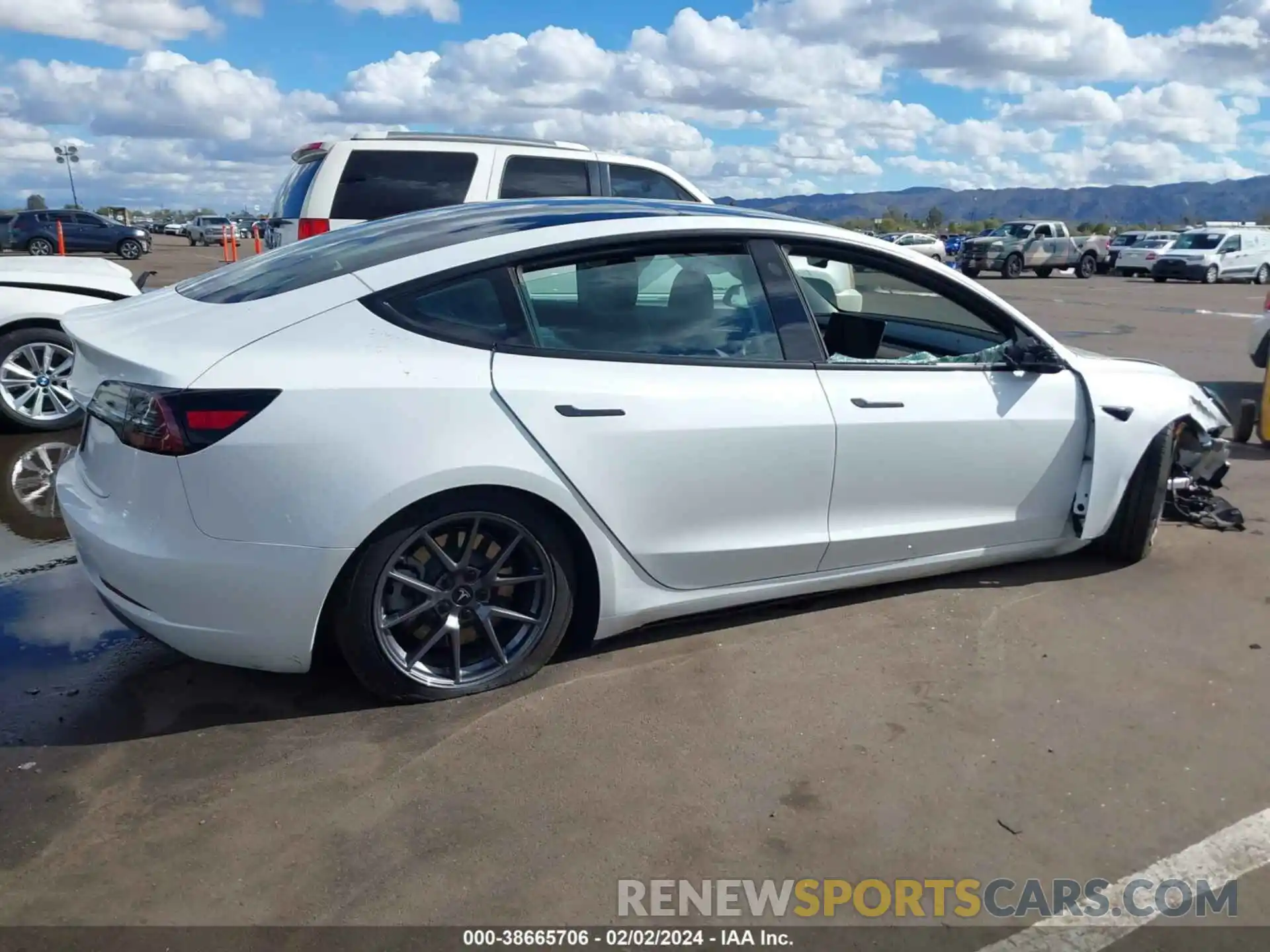 13 Photograph of a damaged car 5YJ3E1EA0PF405566 TESLA MODEL 3 2023