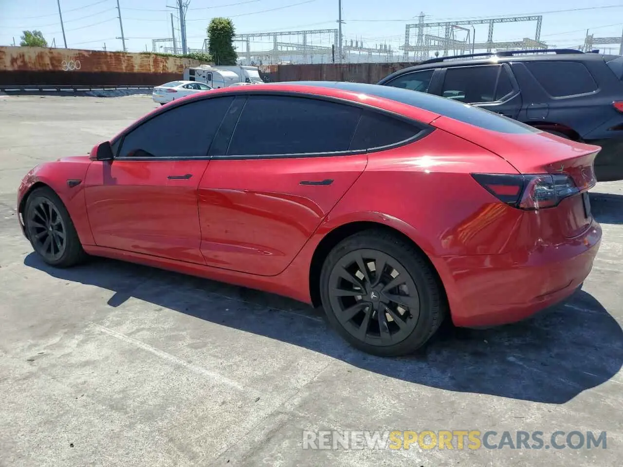 2 Photograph of a damaged car 5YJ3E1EA0PF412405 TESLA MODEL 3 2023