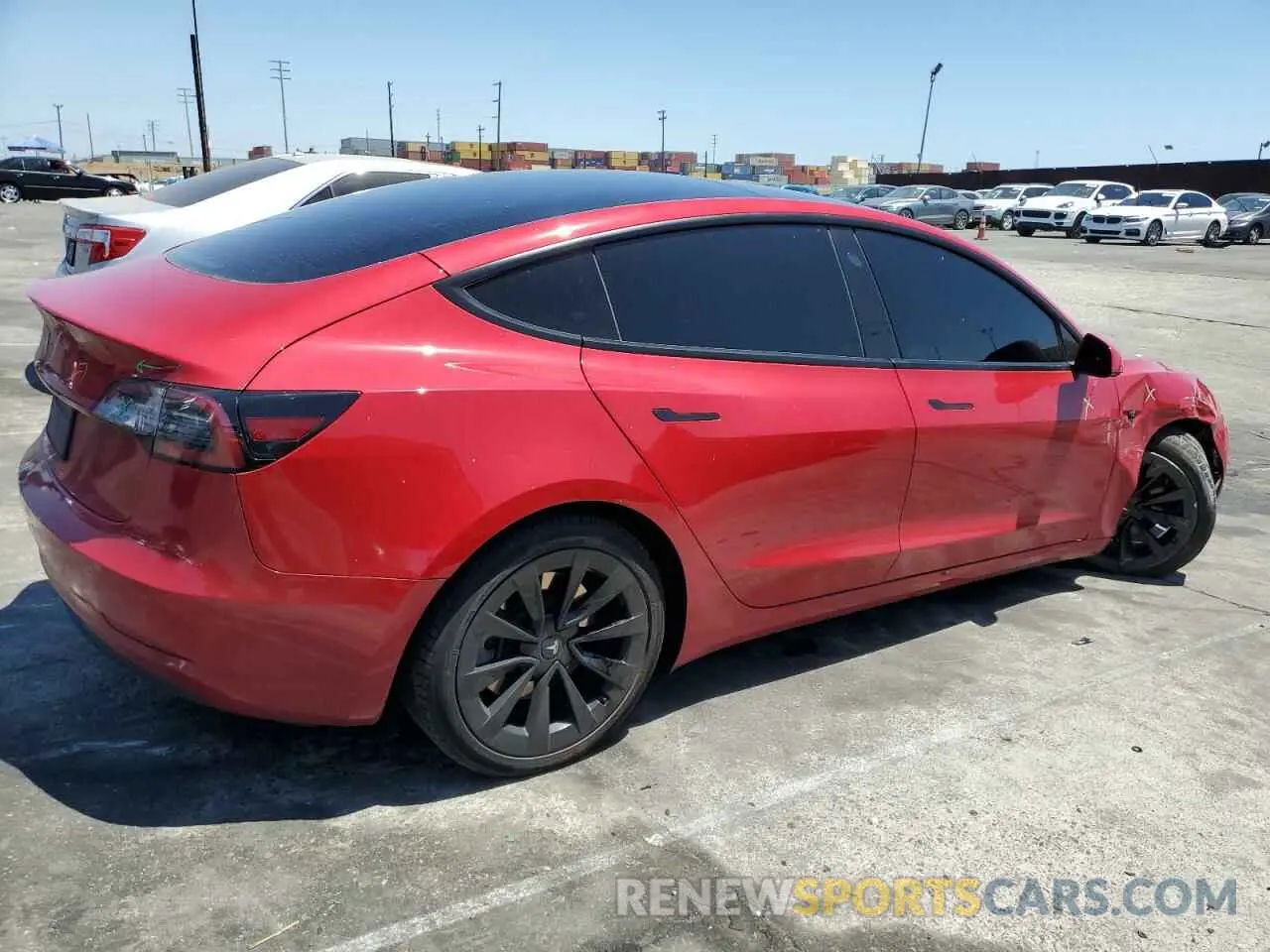 3 Photograph of a damaged car 5YJ3E1EA0PF412405 TESLA MODEL 3 2023