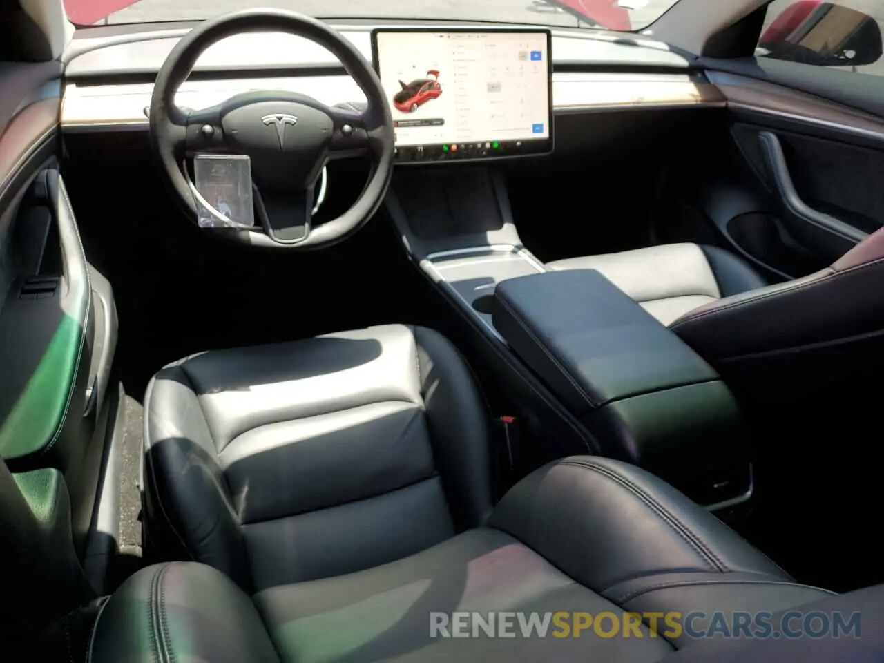 8 Photograph of a damaged car 5YJ3E1EA0PF412405 TESLA MODEL 3 2023