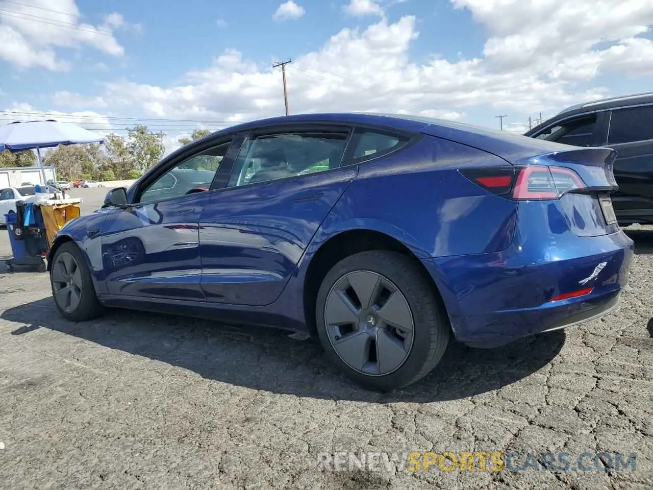 2 Photograph of a damaged car 5YJ3E1EA0PF418933 TESLA MODEL 3 2023