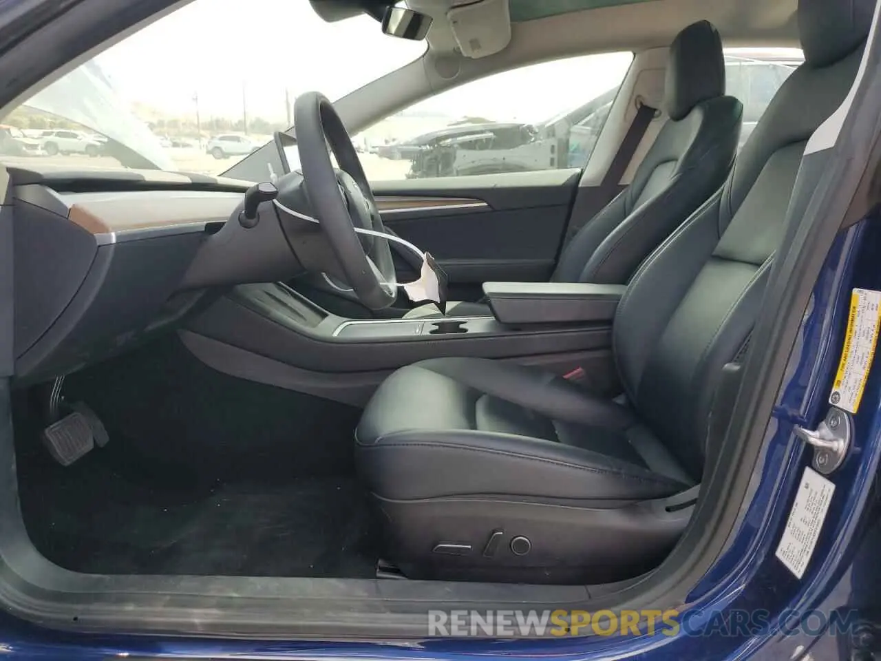 7 Photograph of a damaged car 5YJ3E1EA0PF418933 TESLA MODEL 3 2023