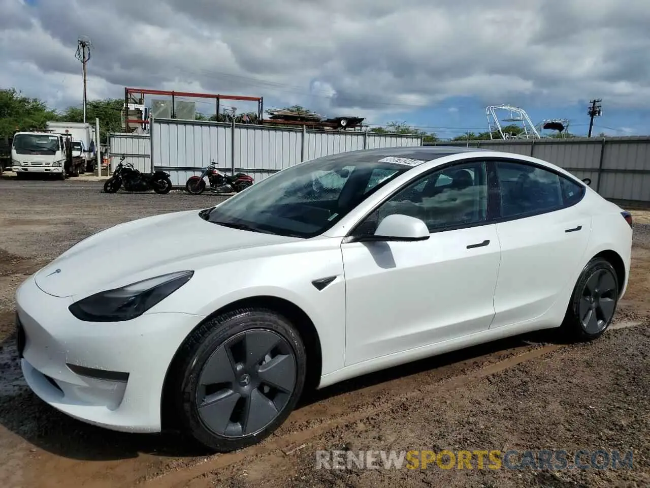 1 Photograph of a damaged car 5YJ3E1EA0PF427440 TESLA MODEL 3 2023
