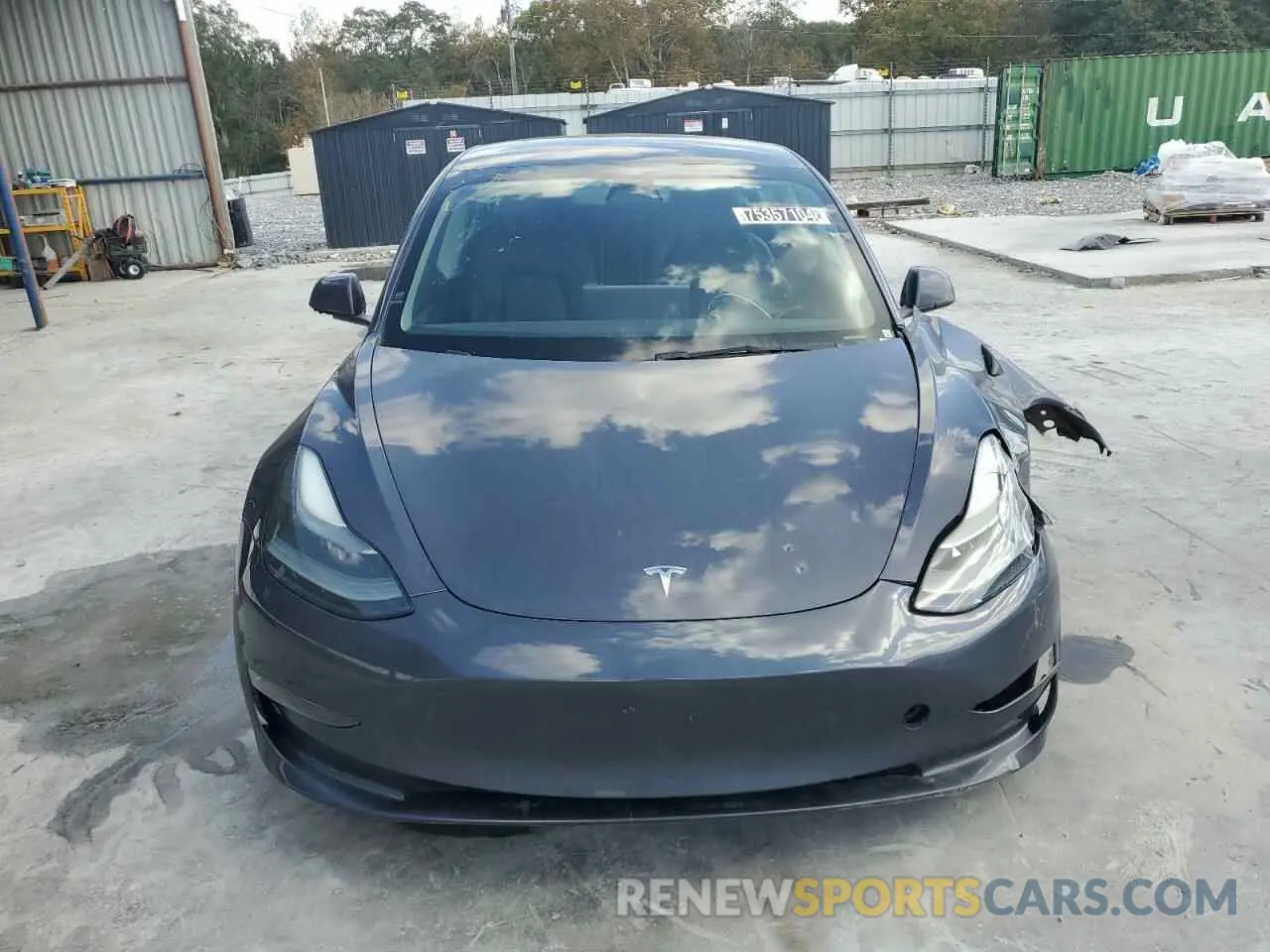 5 Photograph of a damaged car 5YJ3E1EA0PF435649 TESLA MODEL 3 2023