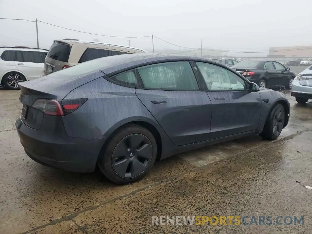 3 Photograph of a damaged car 5YJ3E1EA0PF436087 TESLA MODEL 3 2023