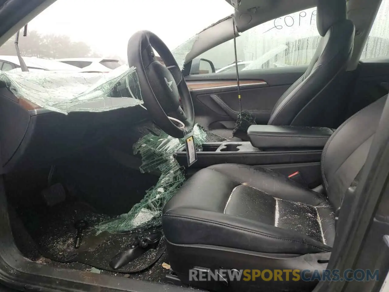 7 Photograph of a damaged car 5YJ3E1EA0PF436087 TESLA MODEL 3 2023