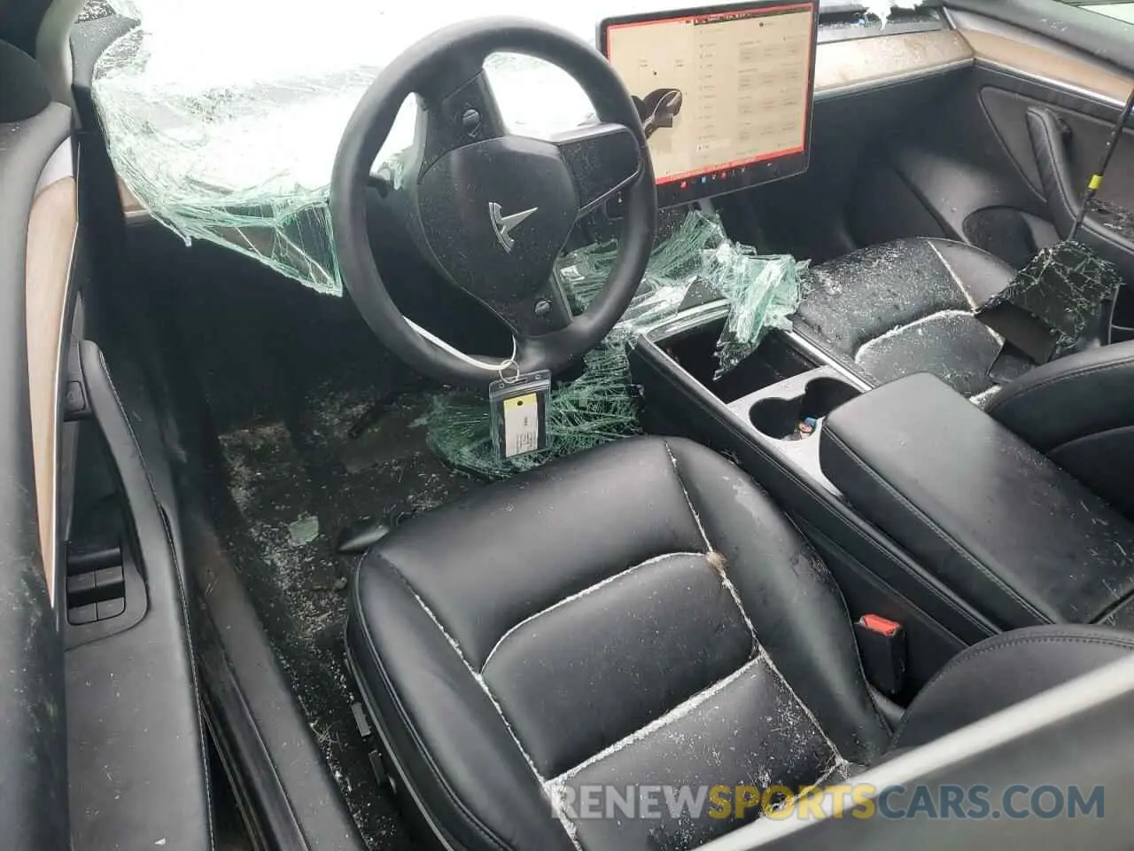 8 Photograph of a damaged car 5YJ3E1EA0PF436087 TESLA MODEL 3 2023
