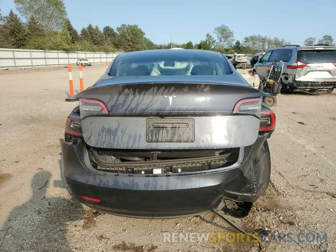 6 Photograph of a damaged car 5YJ3E1EA0PF437014 TESLA MODEL 3 2023