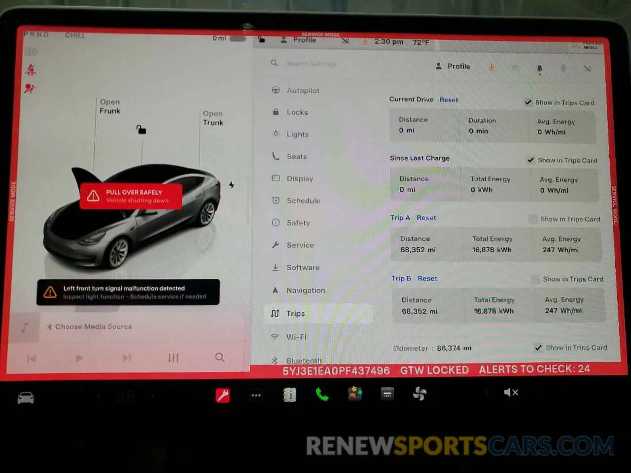 9 Photograph of a damaged car 5YJ3E1EA0PF437496 TESLA MODEL 3 2023