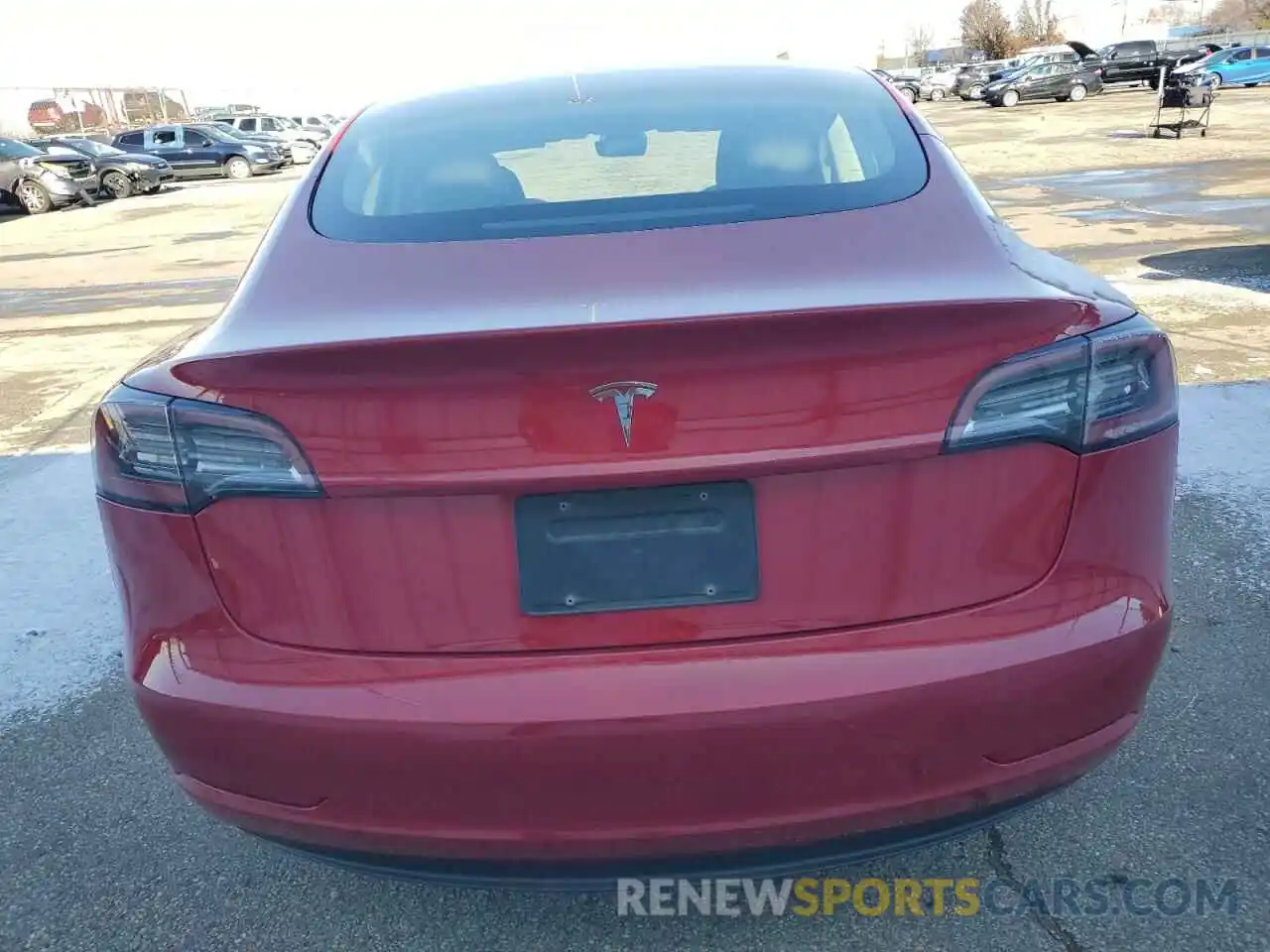 6 Photograph of a damaged car 5YJ3E1EA0PF438566 TESLA MODEL 3 2023