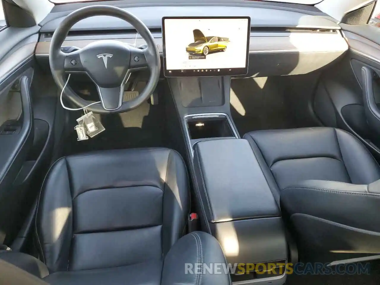 8 Photograph of a damaged car 5YJ3E1EA0PF438566 TESLA MODEL 3 2023