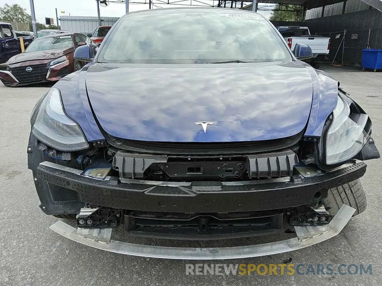 5 Photograph of a damaged car 5YJ3E1EA0PF447784 TESLA MODEL 3 2023