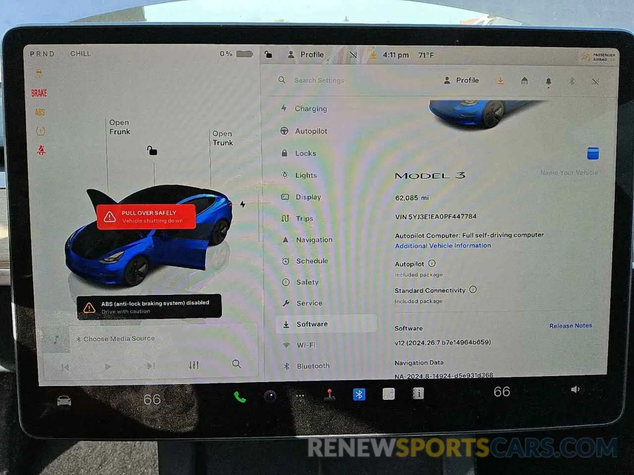 9 Photograph of a damaged car 5YJ3E1EA0PF447784 TESLA MODEL 3 2023