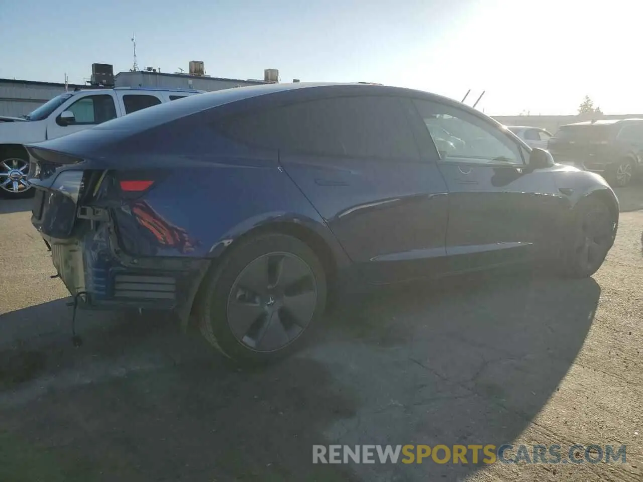 3 Photograph of a damaged car 5YJ3E1EA0PF448501 TESLA MODEL 3 2023